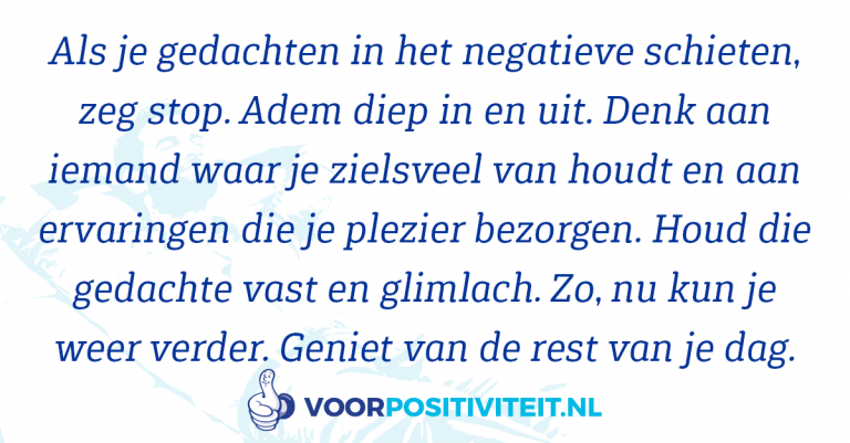 Spreuk van de dag ~ 23 maart TEST2 - Voor Positiviteit